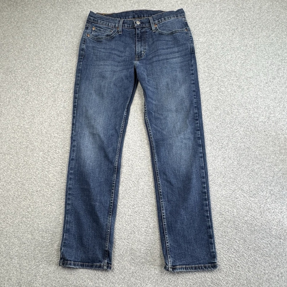 Levi's 511 Slim Straight Jeans Mens 36x30 (32x30) Blue Stretch Denim Classic EUC